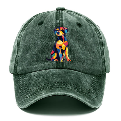 Abstract Elegance Colorful Dog Hat