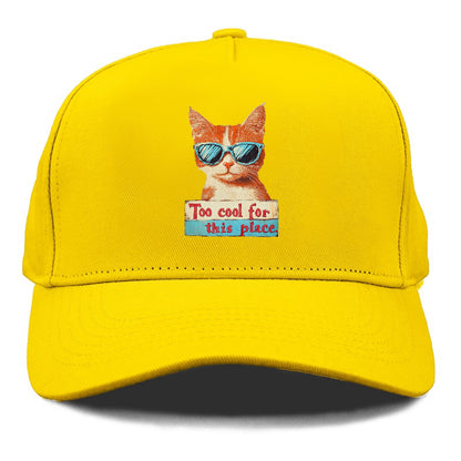 Cool Cat with Sunglasses Hat