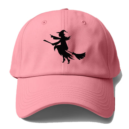 Witch On Broom 6 Hat