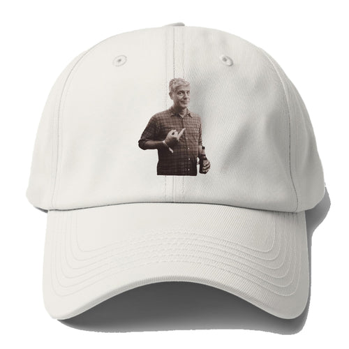 Anthony Bourdain Middle Finger 2 Baseball Cap For Big Heads