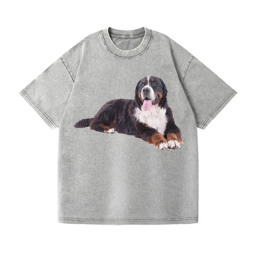 Bernese Mountain Dog Vintage T-shirt