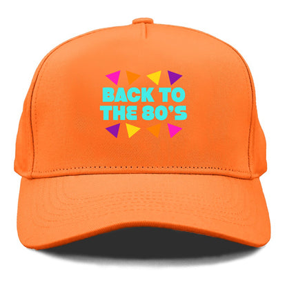 Retro 80s Back To The 80s Hat