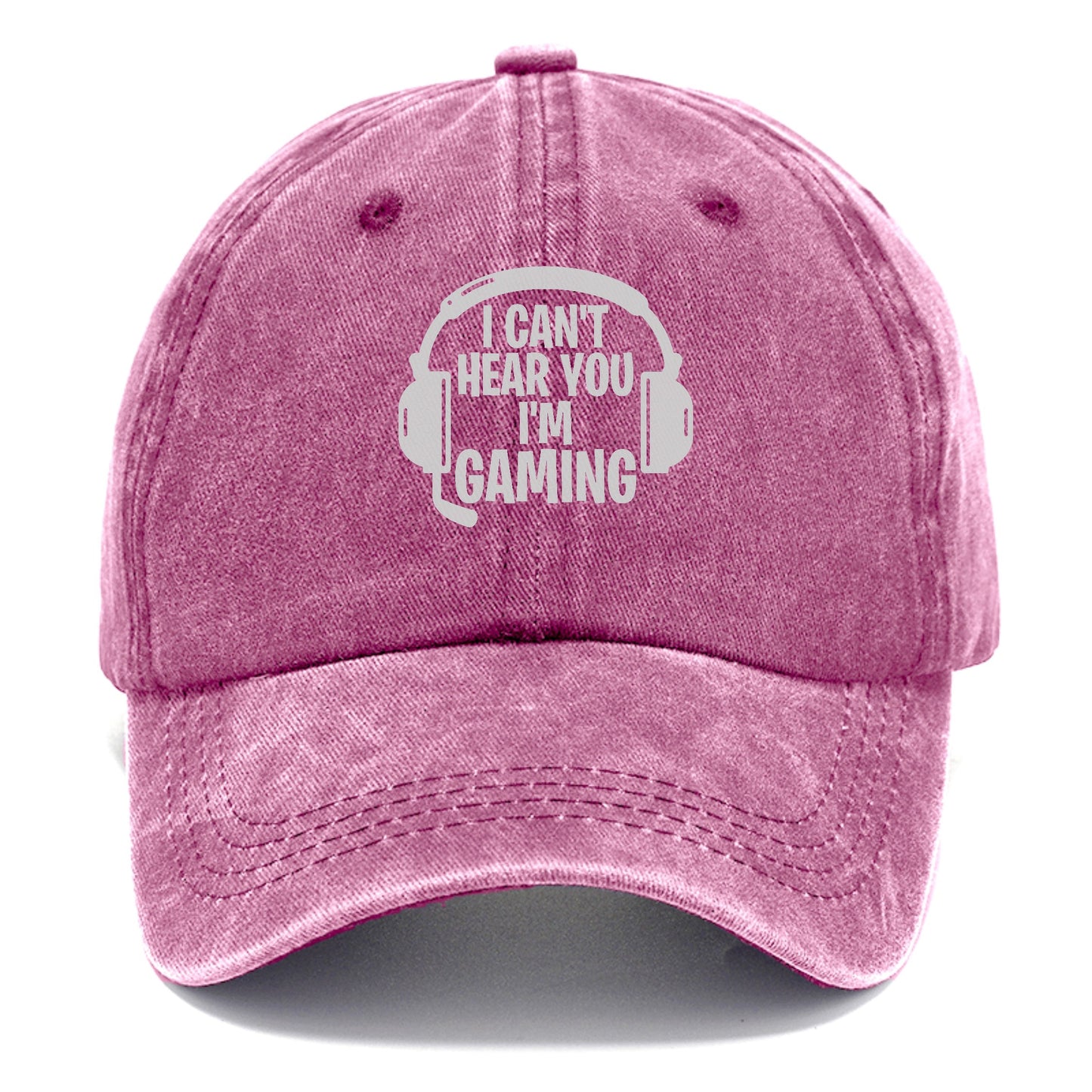 I Cant Hear You I'm Gaming Hat