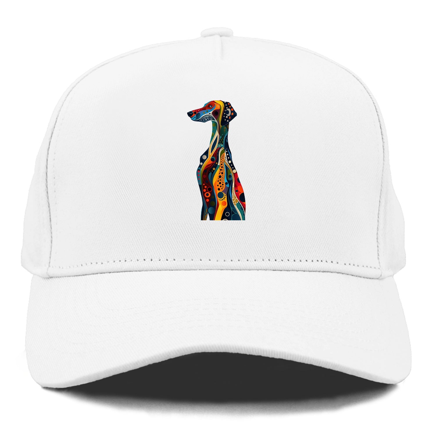 Vibrant Canine Elegance Hat