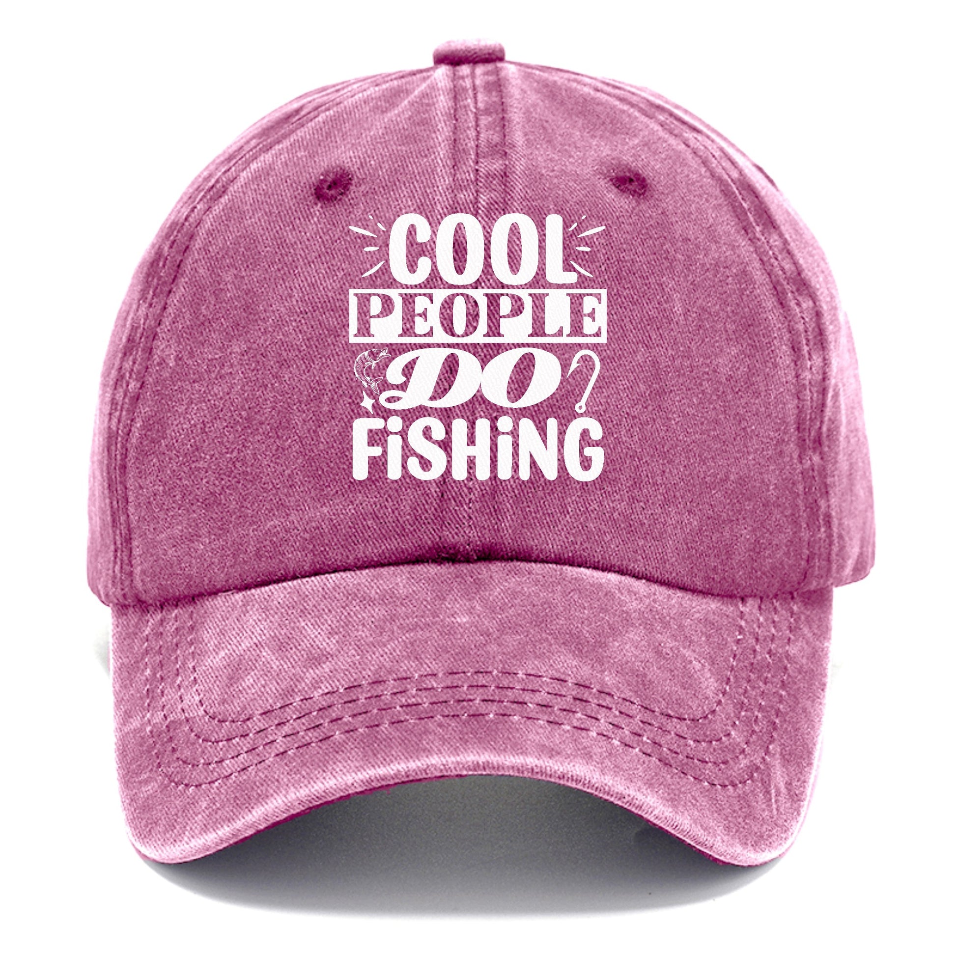 cool people do fishing Hat