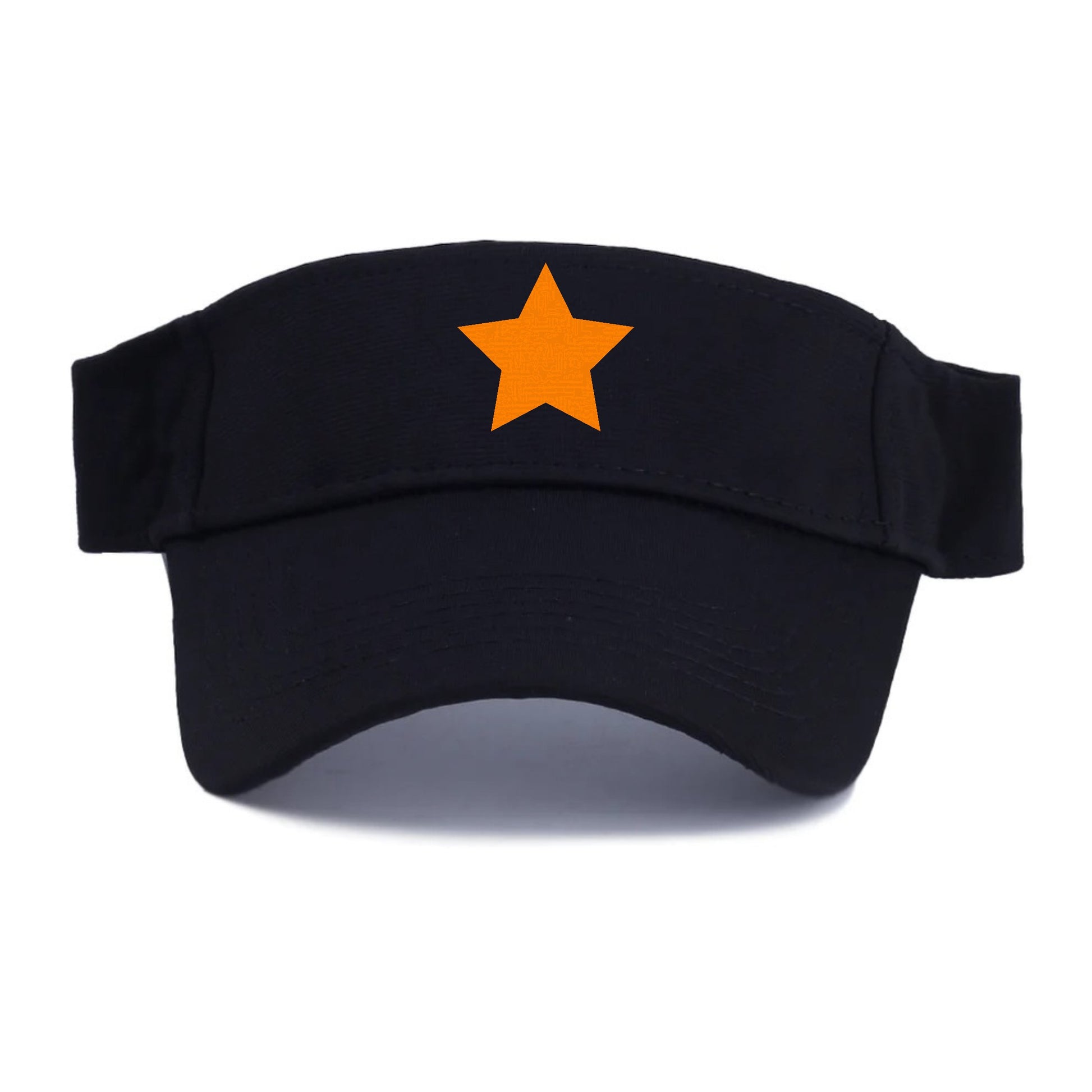 Retro 80s Star Orange Hat