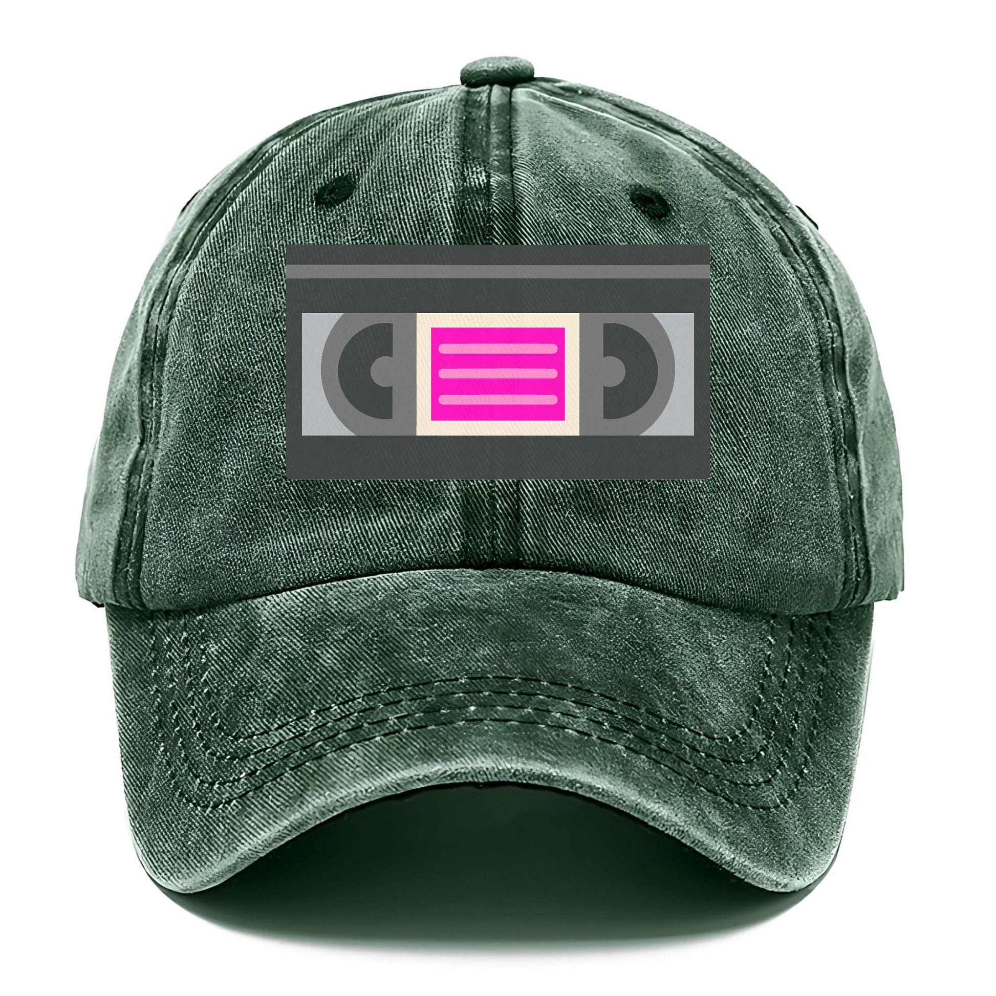 Retro 80s VHS Tape Pink Hat