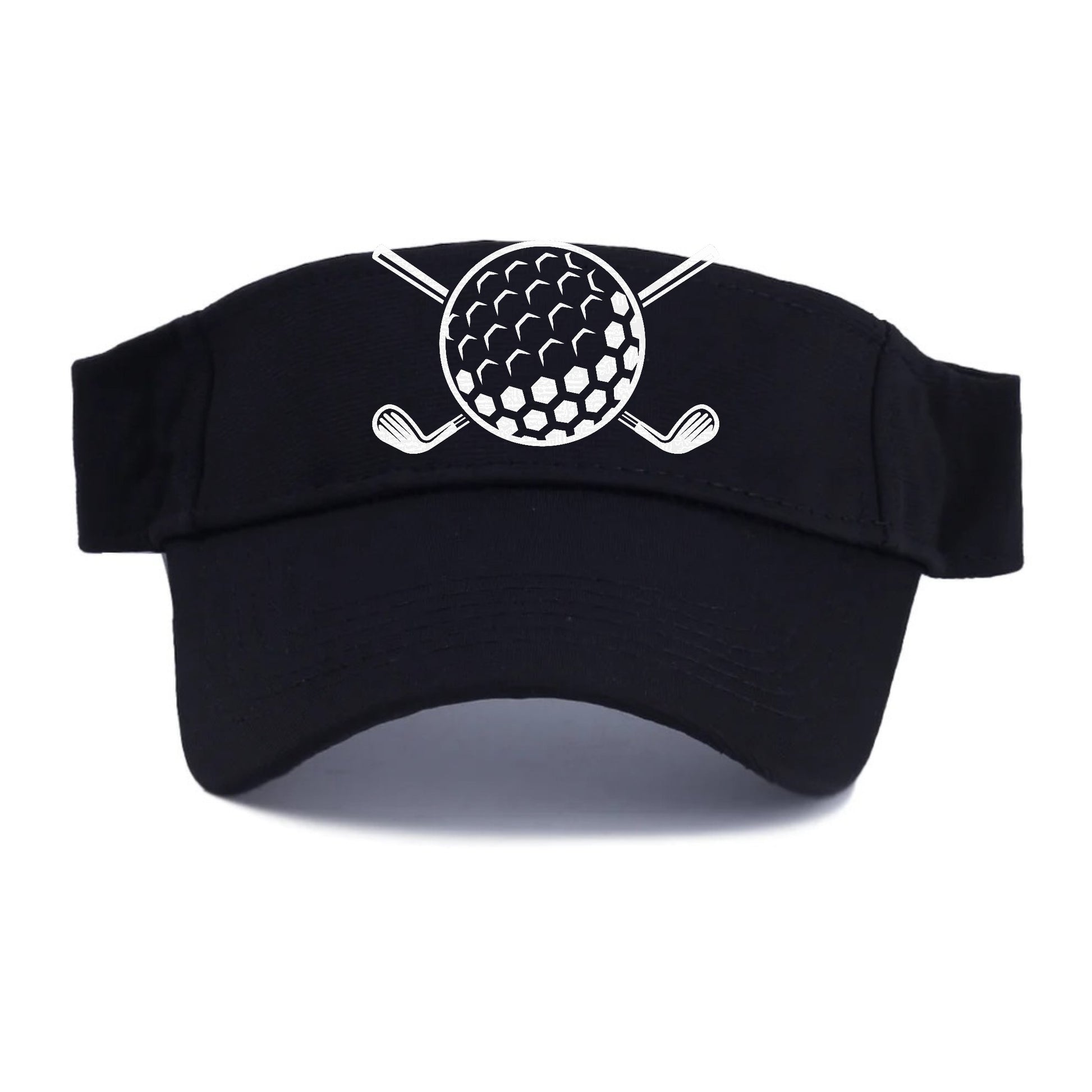 Golf Ball And Clubs Hat