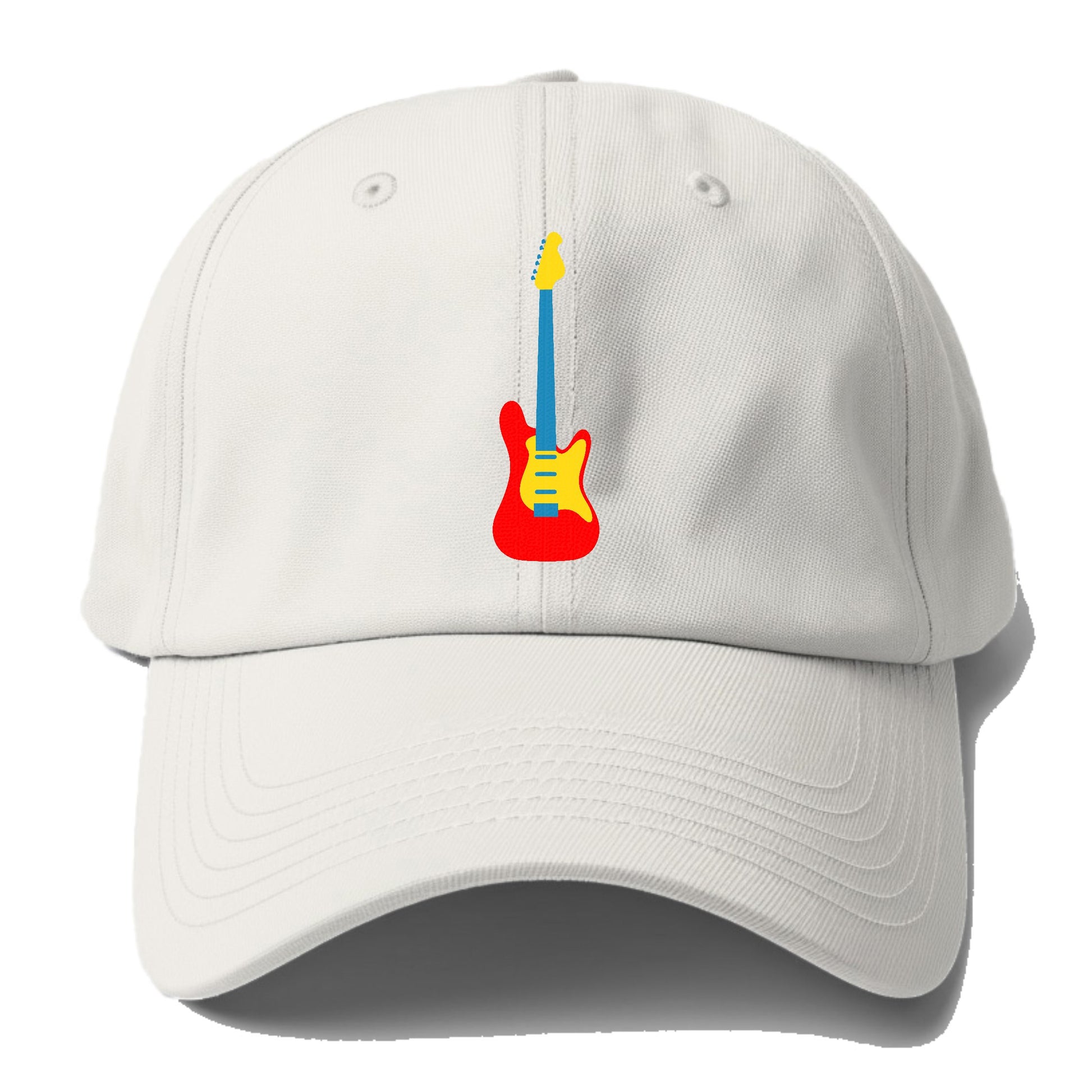 Retro 80s Guitar Red Hat