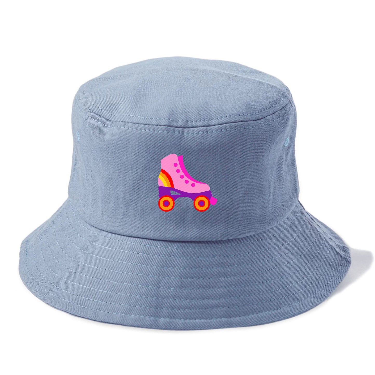 Retro 80s Roller Skate Pink Hat