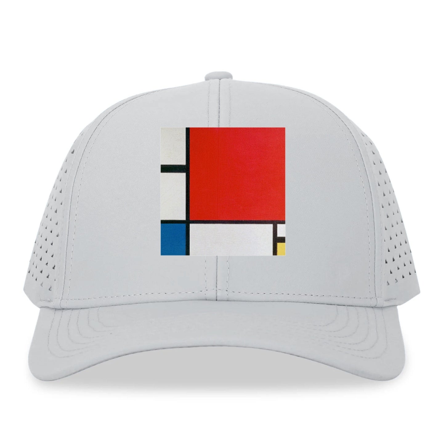 Composition with Red Blue and Yellow Hat