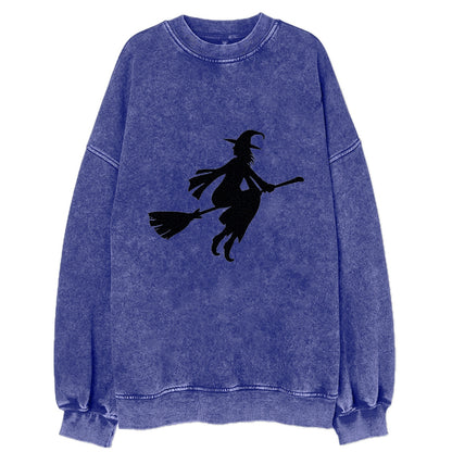 202308151409 Witch On Broom 2 Hat