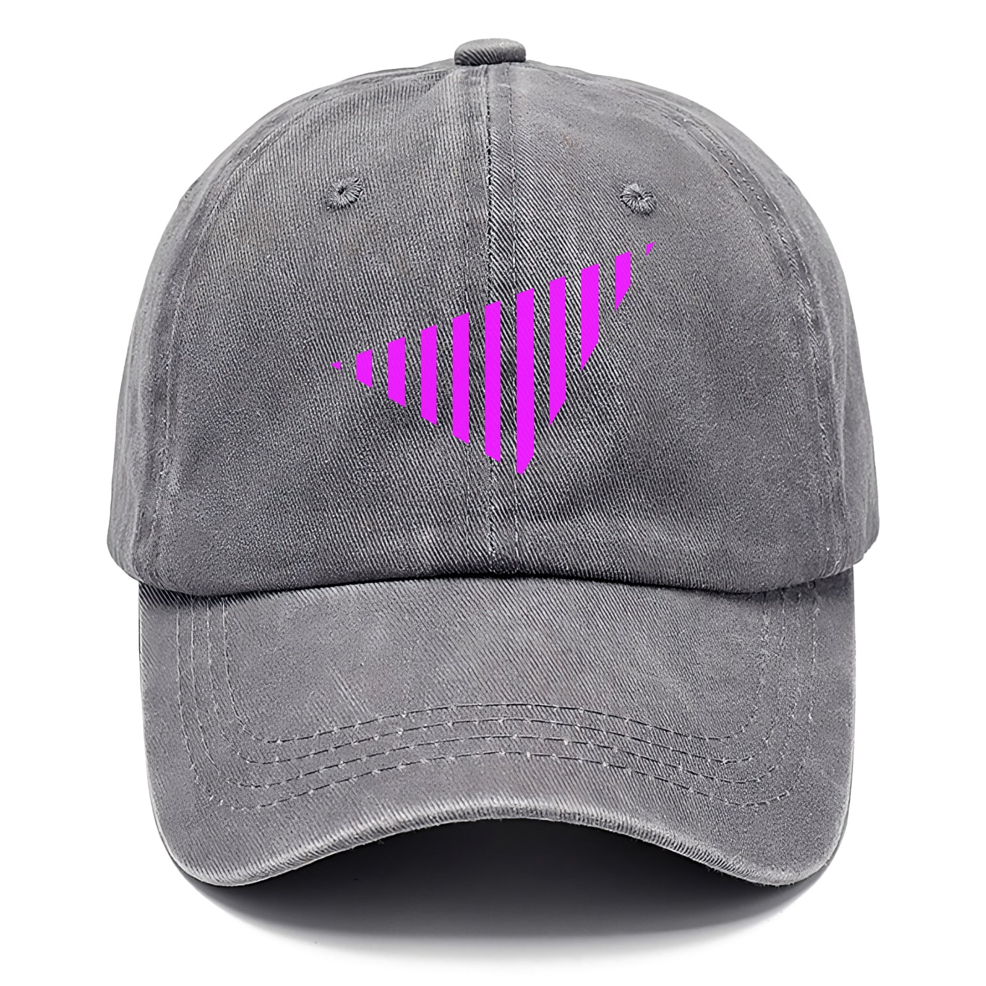 Retro 80s Triangle Purple Hat