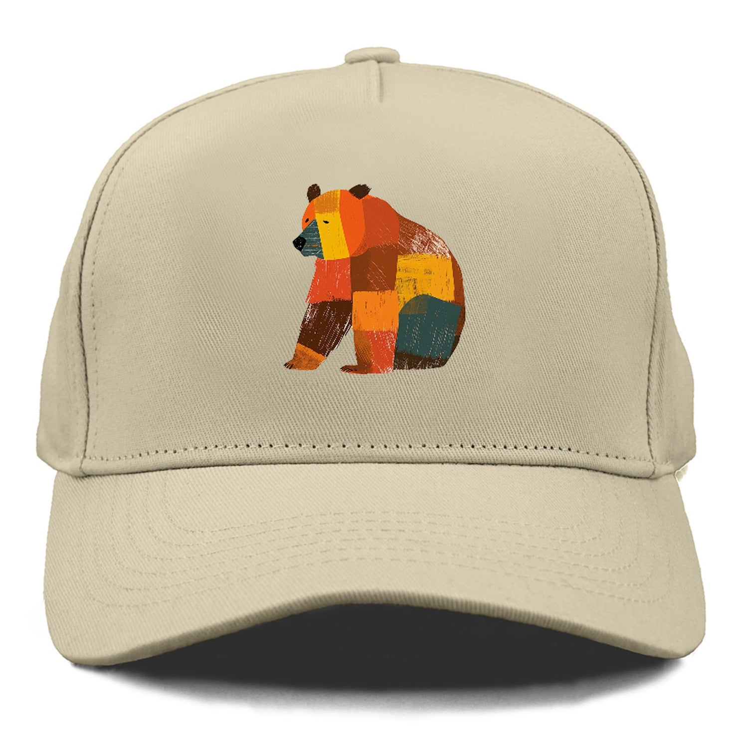 Patchwork Bear Hat