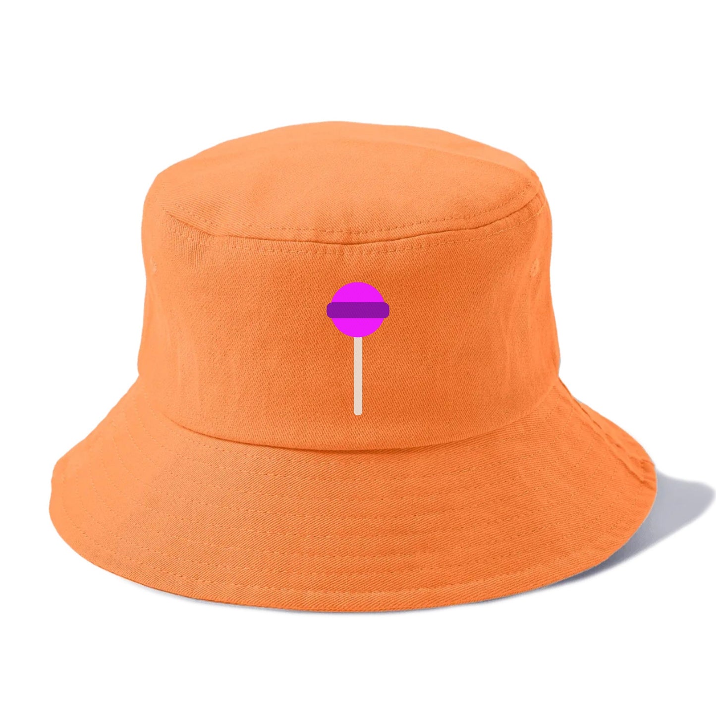 Retro 80s Lollipop Purple Hat