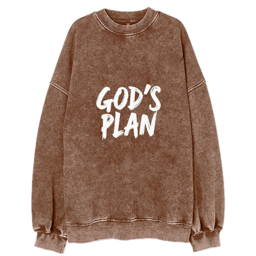 God's Plan Vintage Sweatshirt