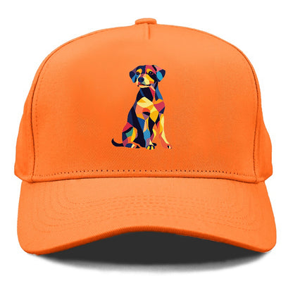 Abstract Elegance Colorful Dog Hat