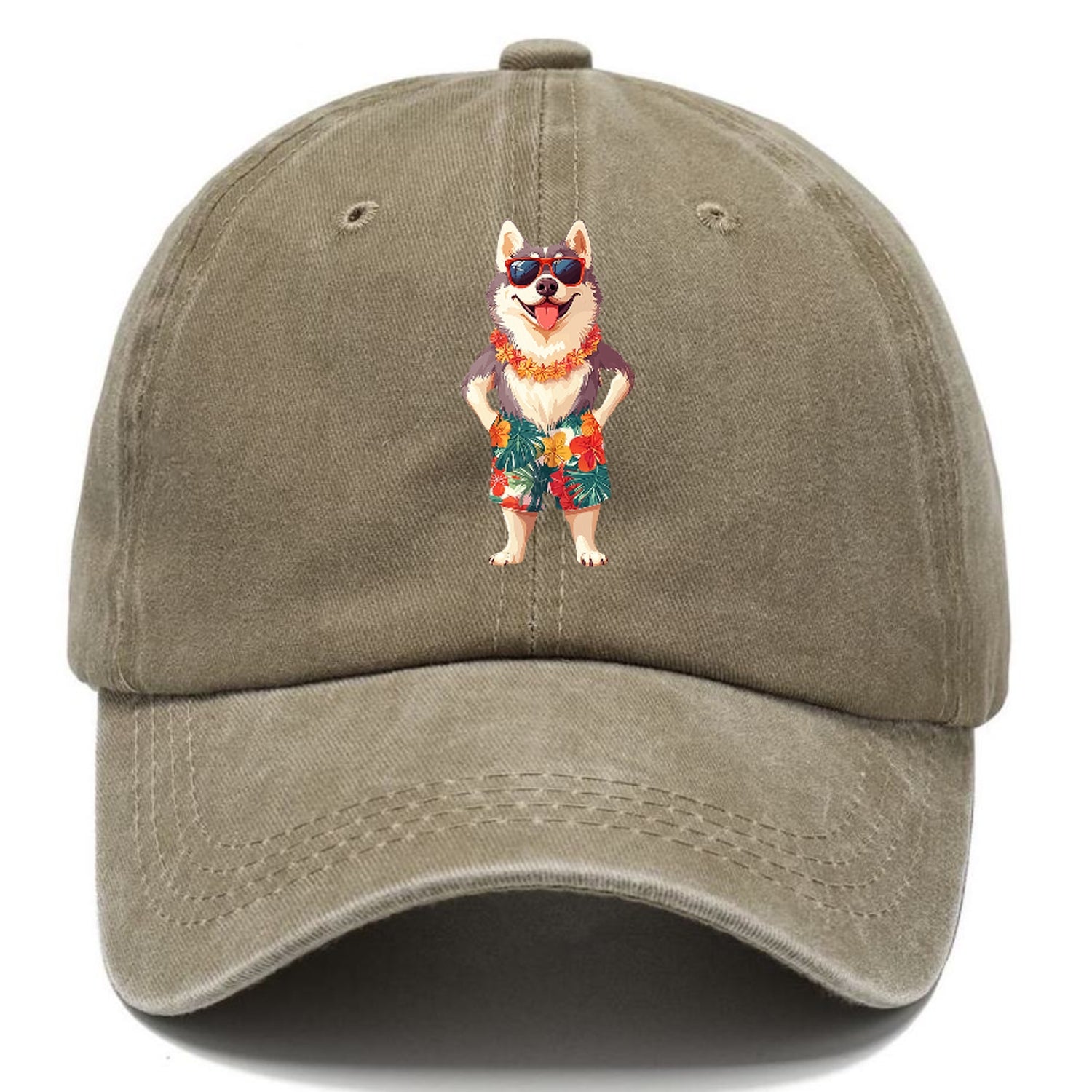 Aloha Husky Tropical Vibes Hat