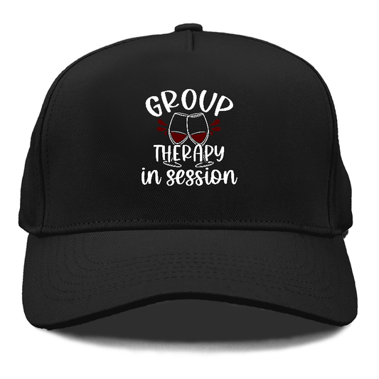 group therapy in session Hat