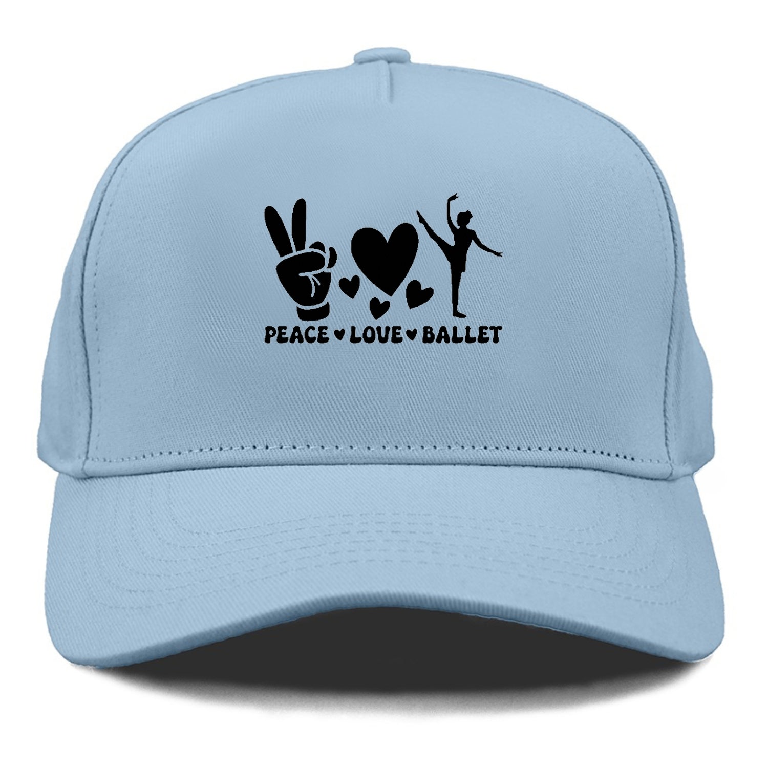 peace love ballet Hat