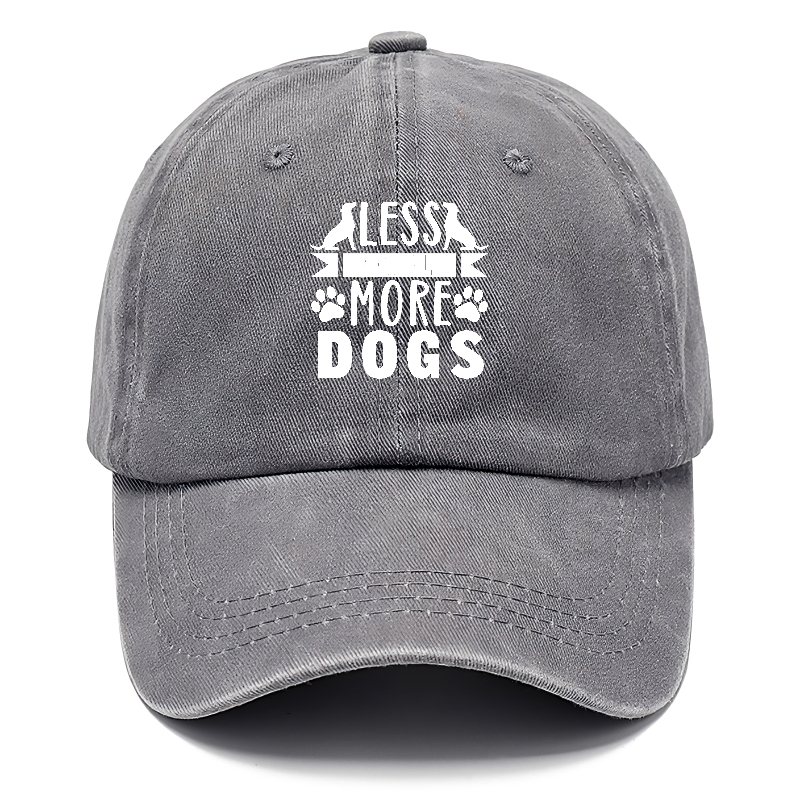 Less people more dogs Hat