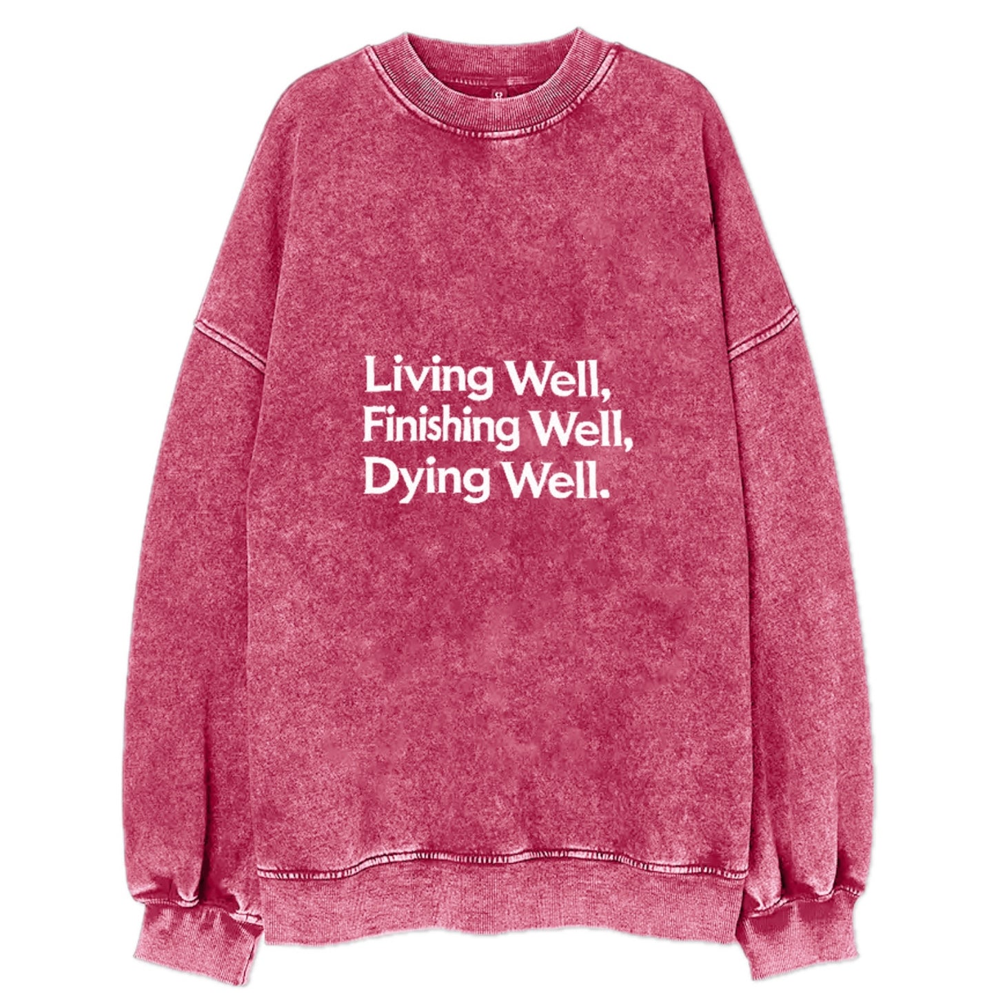 living well, finishing well, dying well Hat