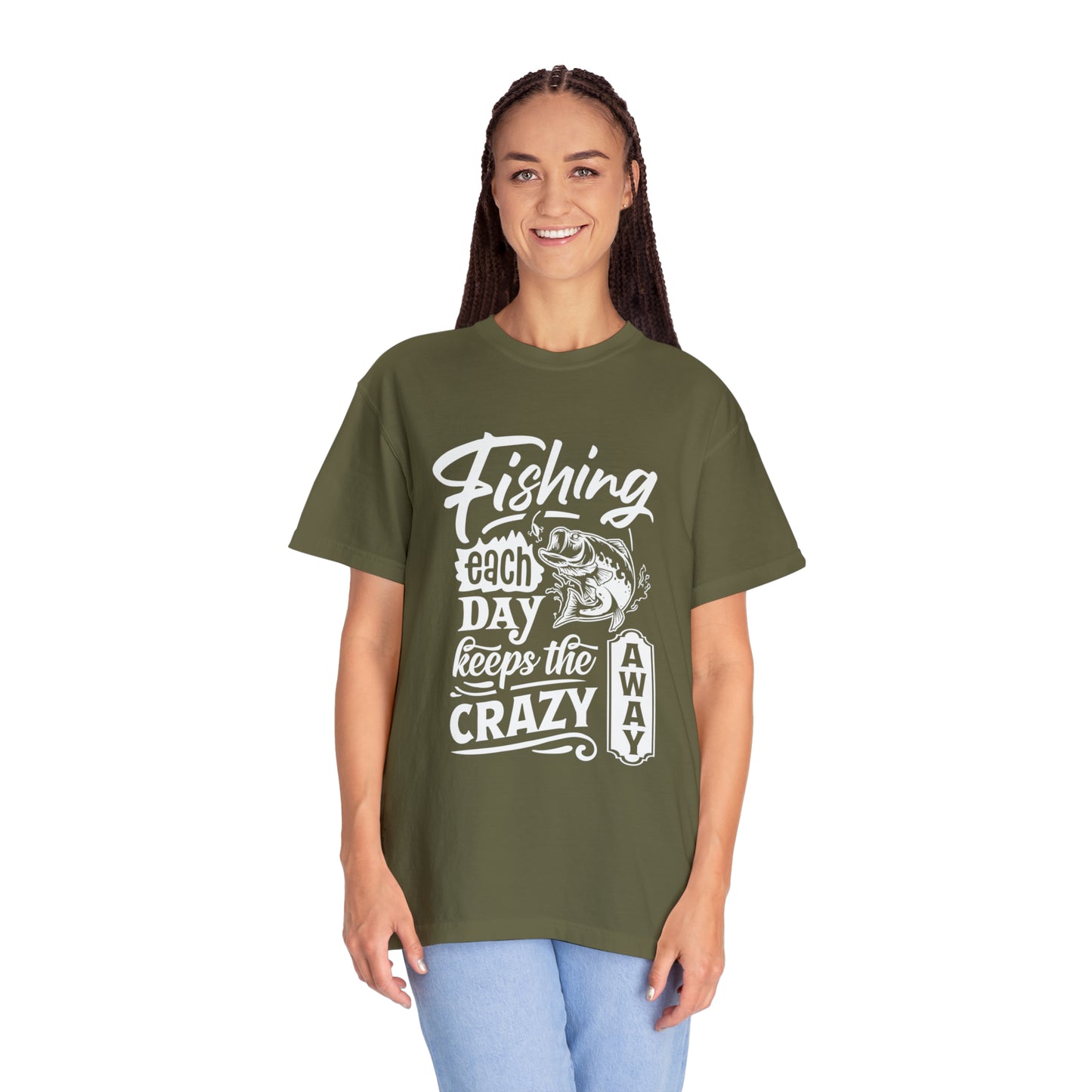 Stay Sane with Daily Fishing Adventures T-shirt