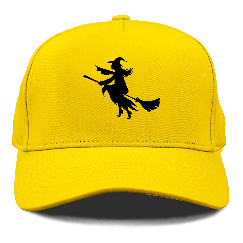 Witch On Broom 6 Hat