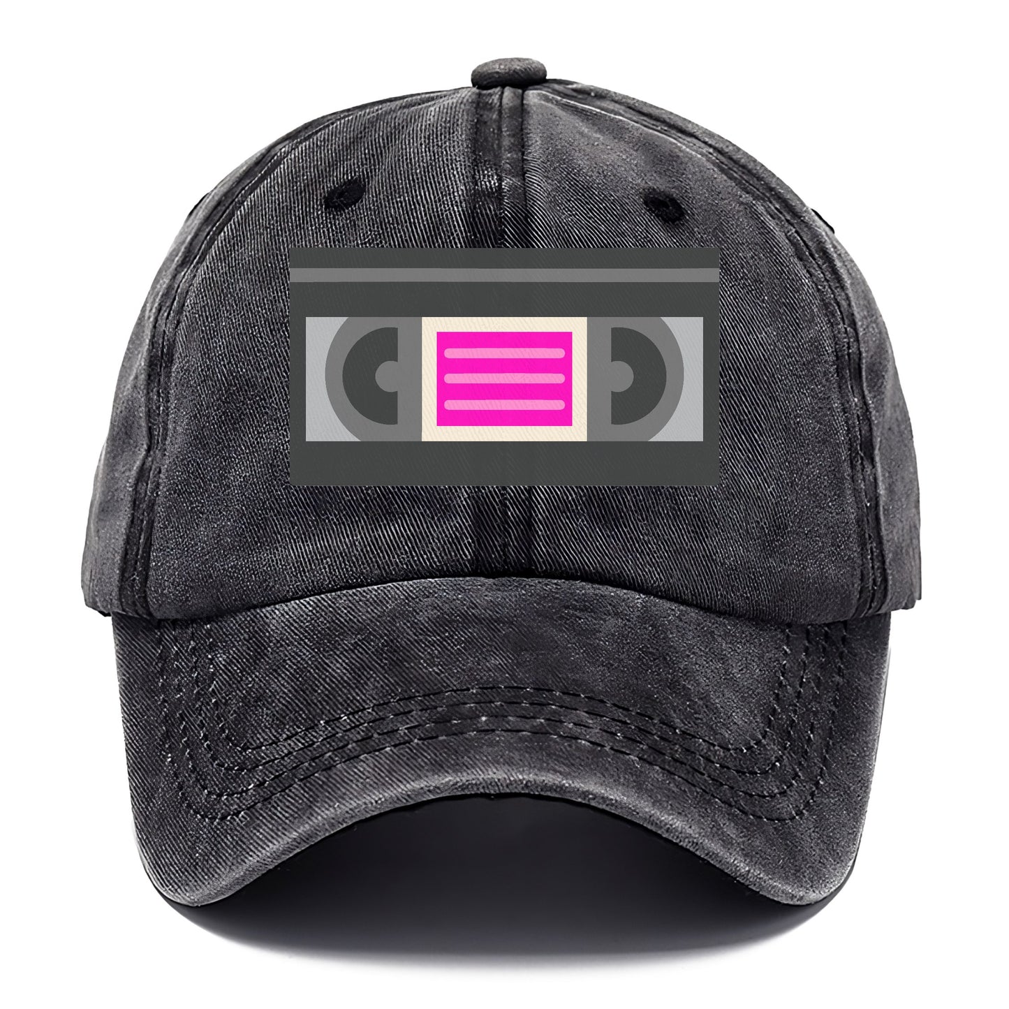 Retro 80s VHS Tape Pink Hat