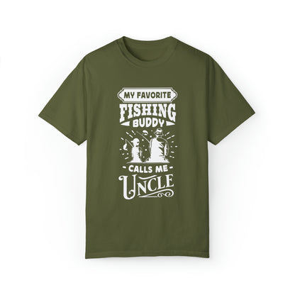 "Uncle's Best Fishing Buddy" T-shirt