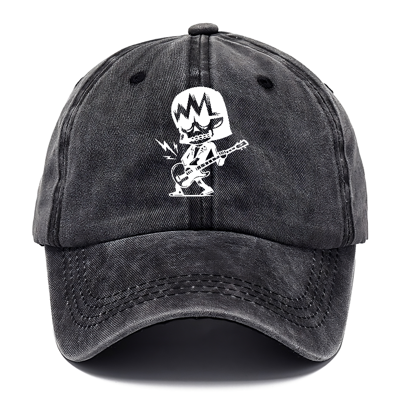 Skeleton Rock Guitar Hat