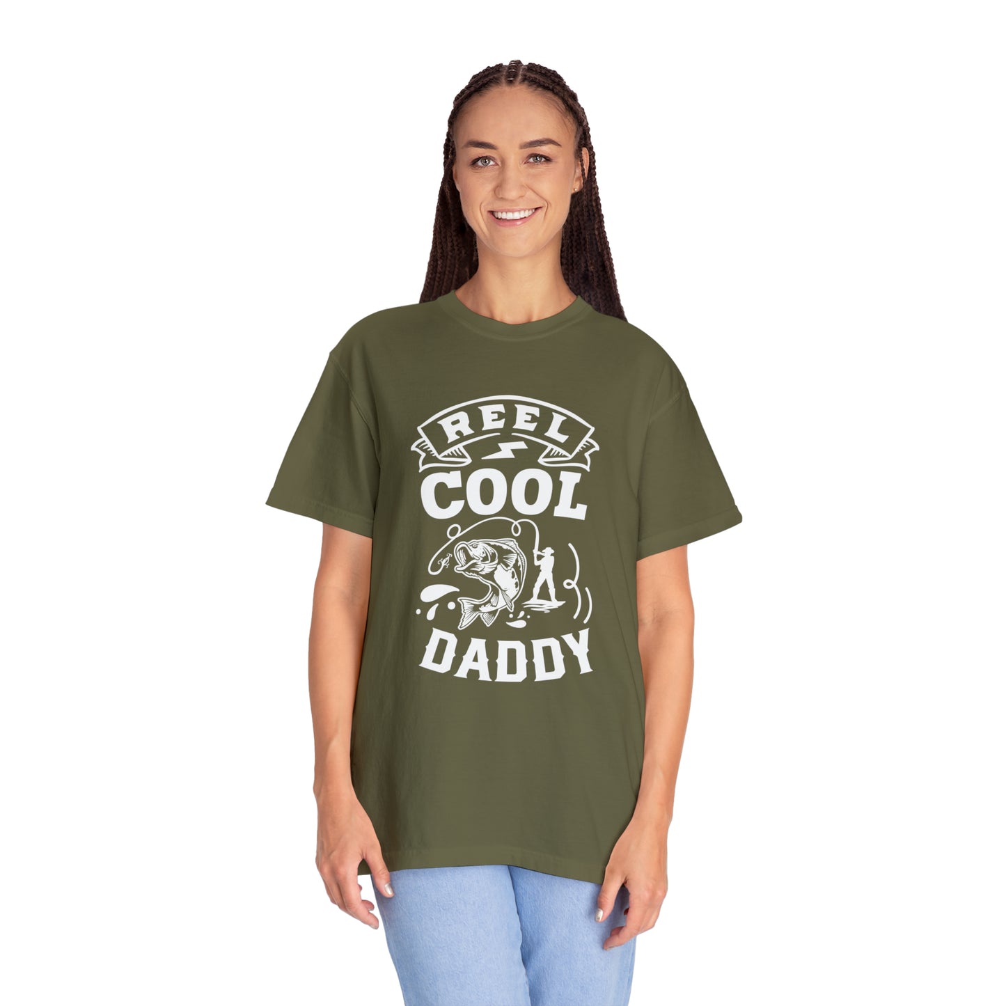 "Reel Cool Daddy: A Stylish Statement for Fishing Enthusiasts" T-Shirt