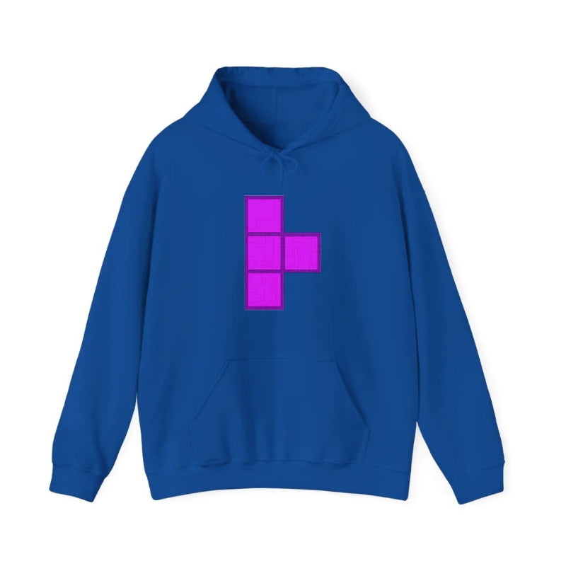 Retro 80s Tetris Blocks Purple Hat