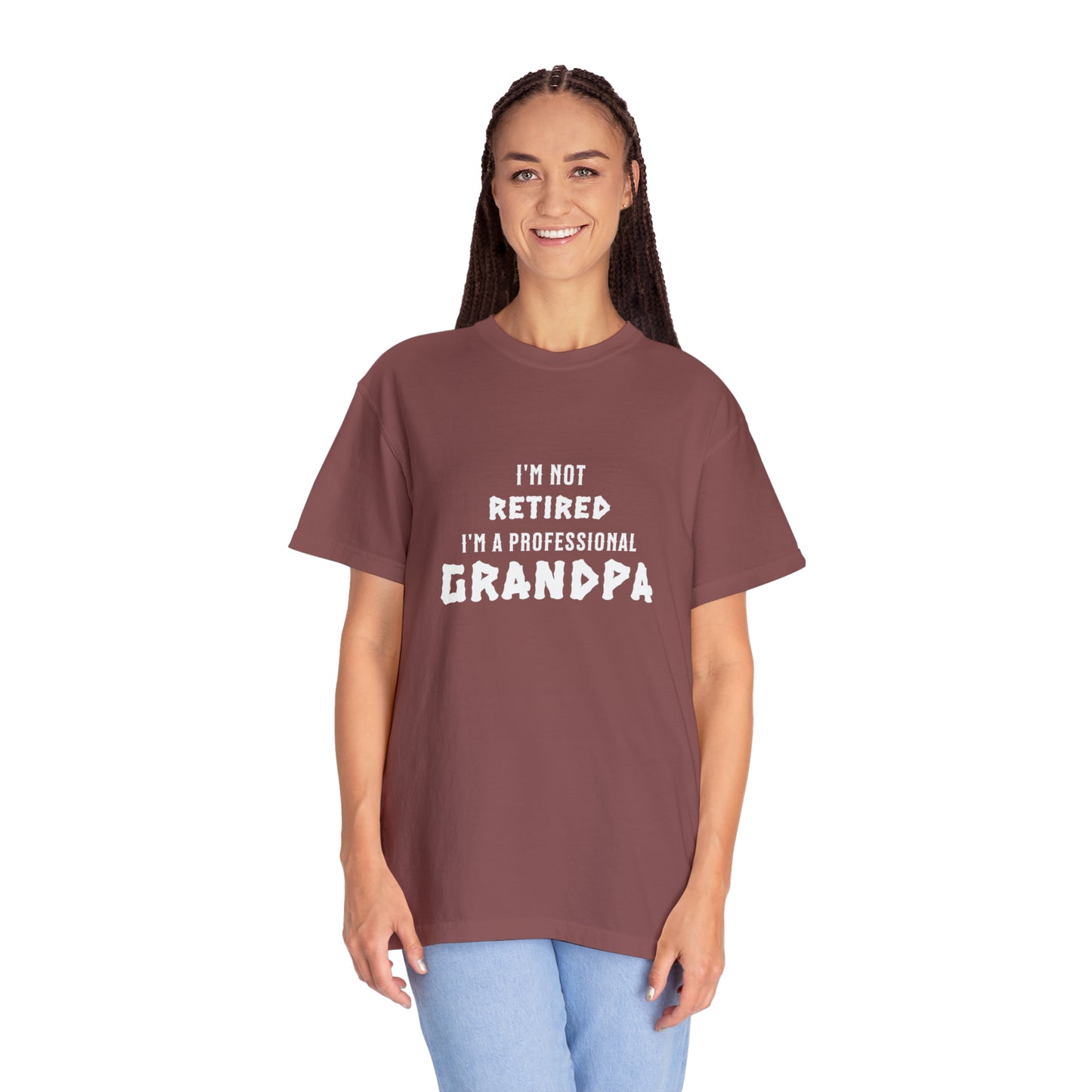 "I'm Not Retired, I'm a Professional Grandpa" T-Shirt: The Hat for Proud Grandfathers