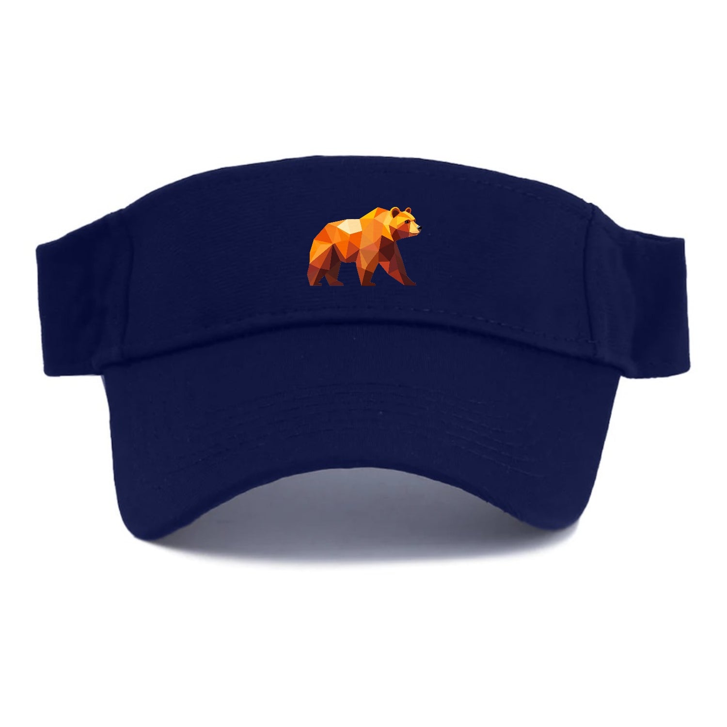 Geometric Bear on the Move Hat