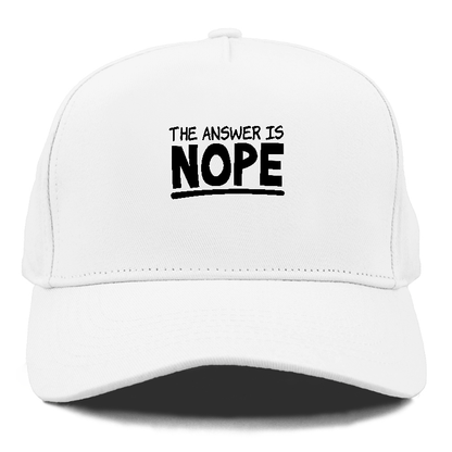 the answer is nope Hat