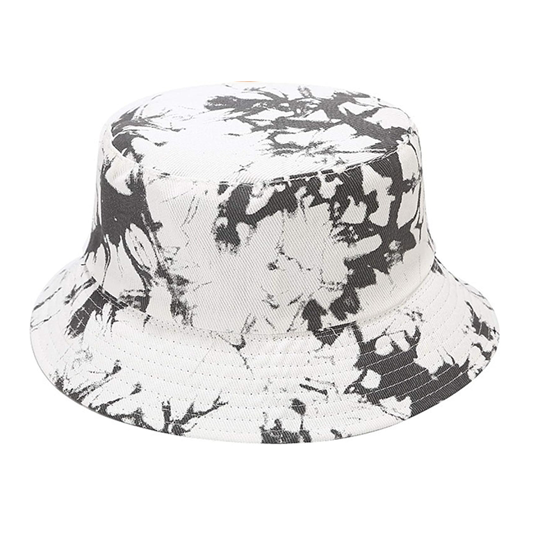 Pandaize Sombrero de cubo reversible con estampado unisex de doble cara 