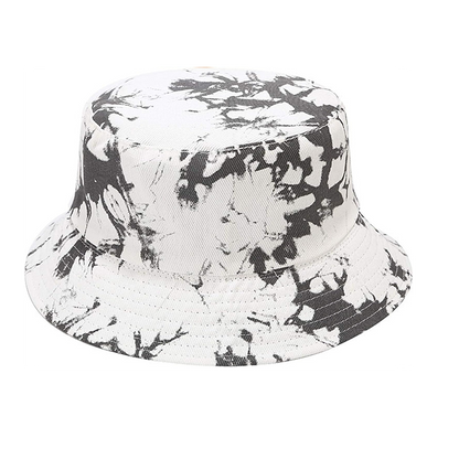 Pandaize Sombrero de cubo reversible con estampado unisex de doble cara 