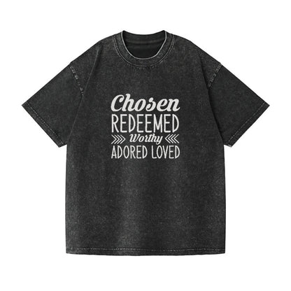 Chosen redeemed worthy adored loved Hat