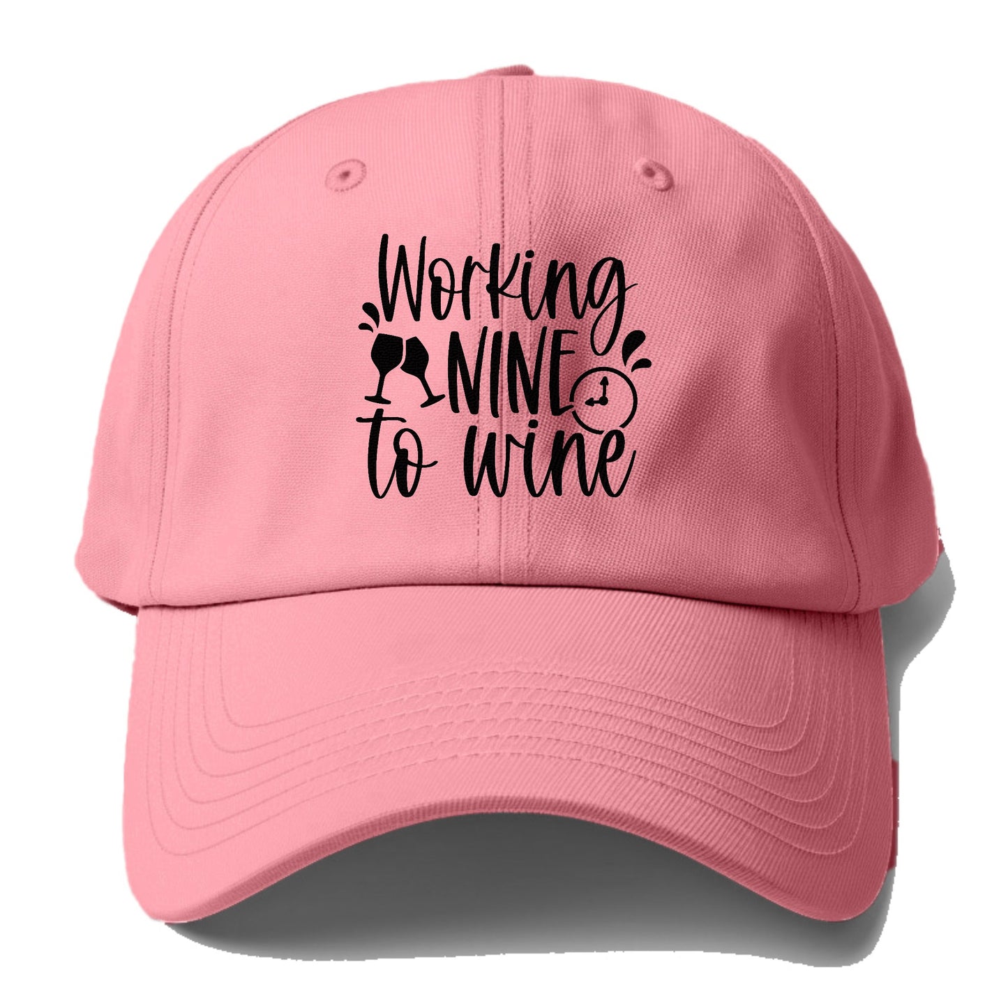 working nine to wine Hat