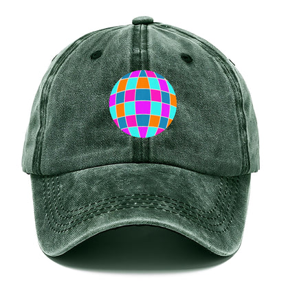 Retro 80s Disco Ball Hat