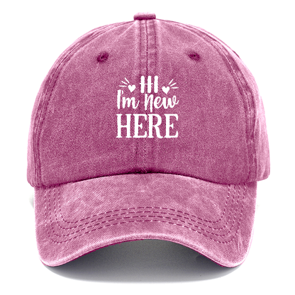 Hi I'm new here Hat