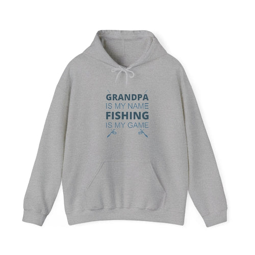 Grandpa Is My Name Hooded Sweatshirt