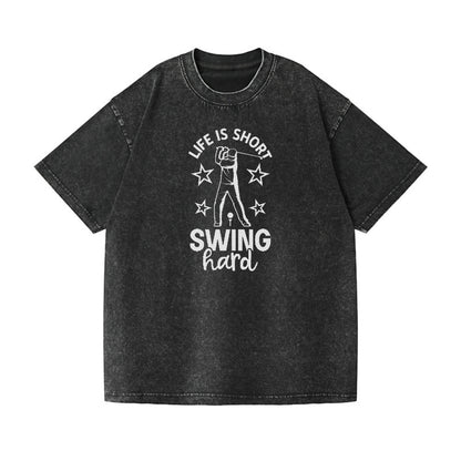 Life Is Short Swing Hard Hat