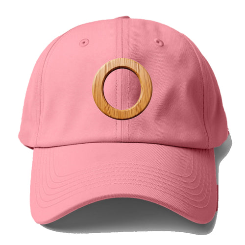 Letter O Baseball Cap For Big Heads