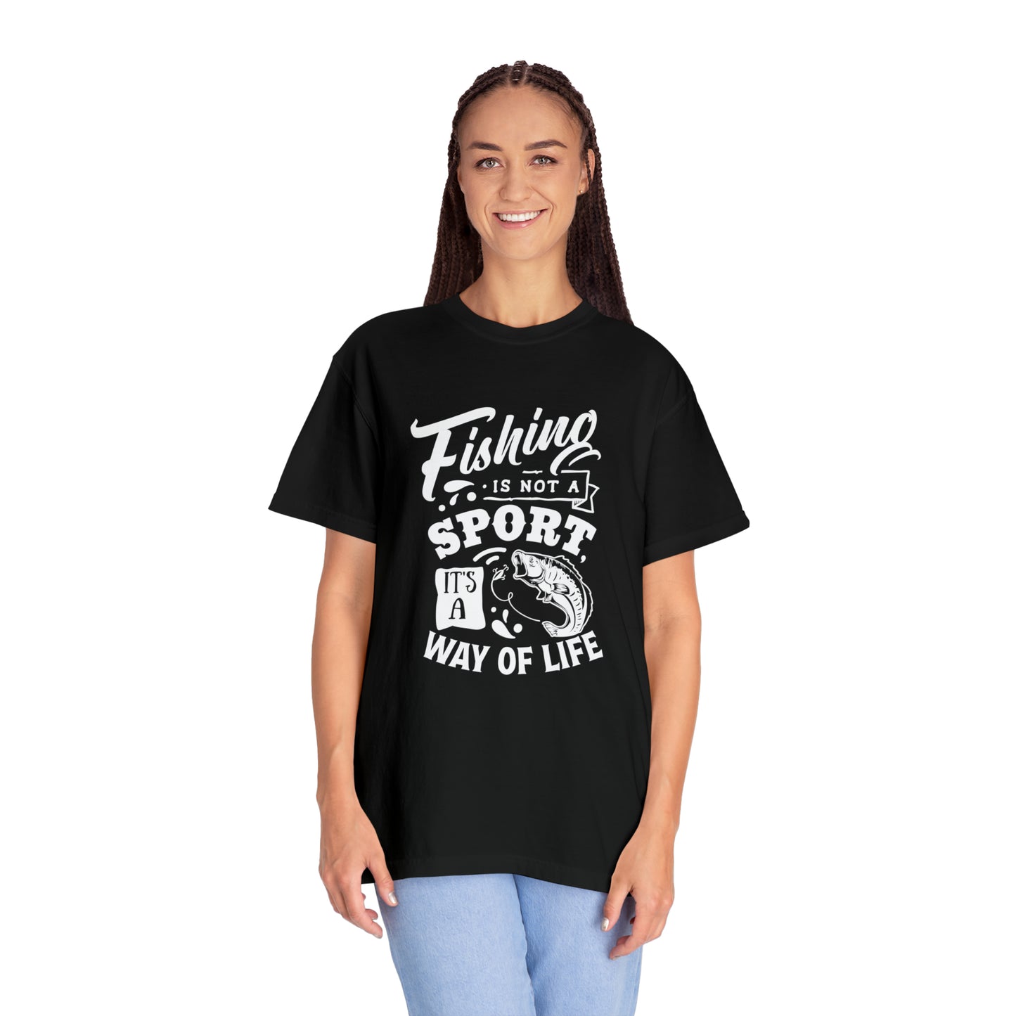 Camiseta "La pesca no es un deporte, es una forma de vida"