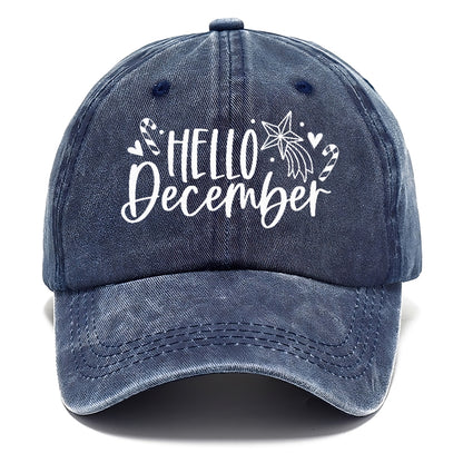 hello december Hat