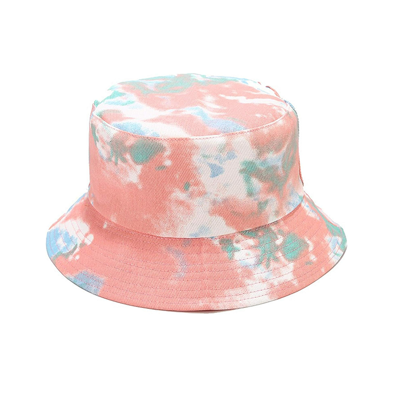 Pandaize Sombrero de cubo reversible con estampado unisex de doble cara 