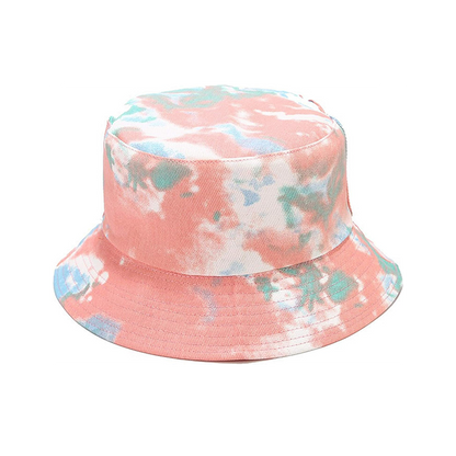 Pandaize Sombrero de cubo reversible con estampado unisex de doble cara 