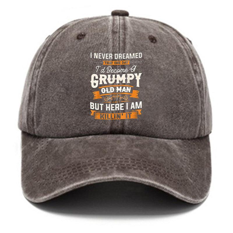 Grumpy and Proud: The Bold Hat for Seniors with Attitude - Pandaize